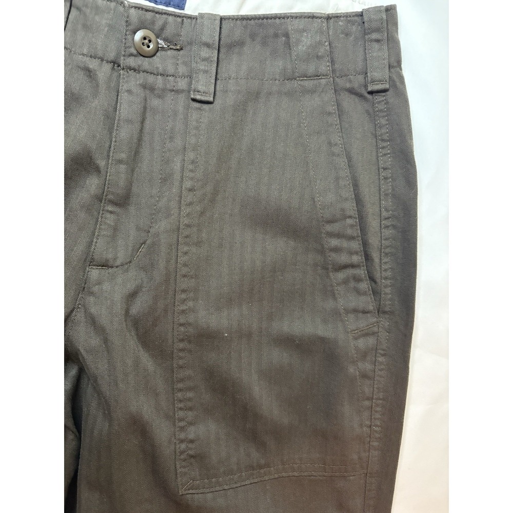 Abercrombie And Fitch Men's Loose Trousers Dark Brown -28W/30L - Picture 2 of 14